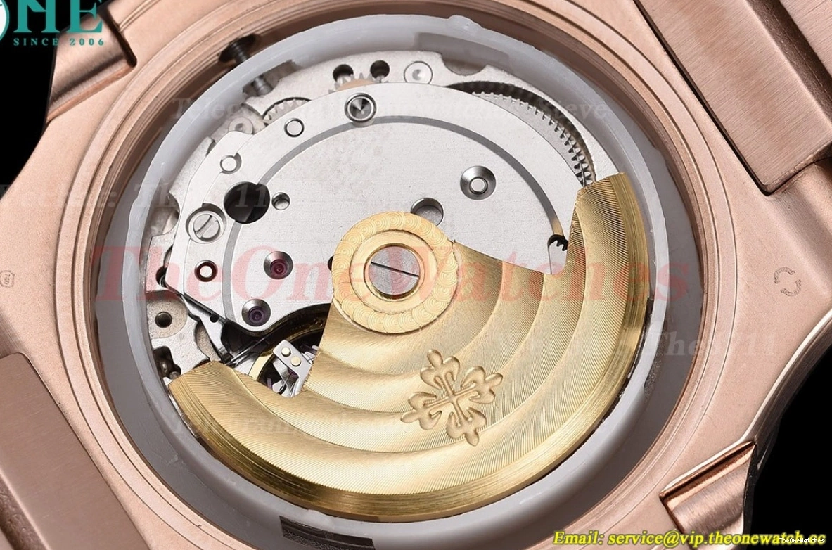 Dial RG Nautilus MY8215 GDF RG White 40mm 0514
